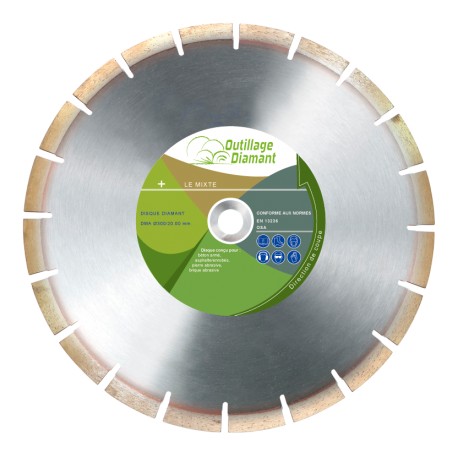 Disque diamant mixte haut de gamme Ø 230 mm